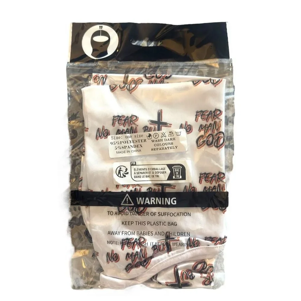 NWT Fear No Man But God Balaclava Unisex OS | Hunting Biking Workout Urban Trap - Picture 11 of 11